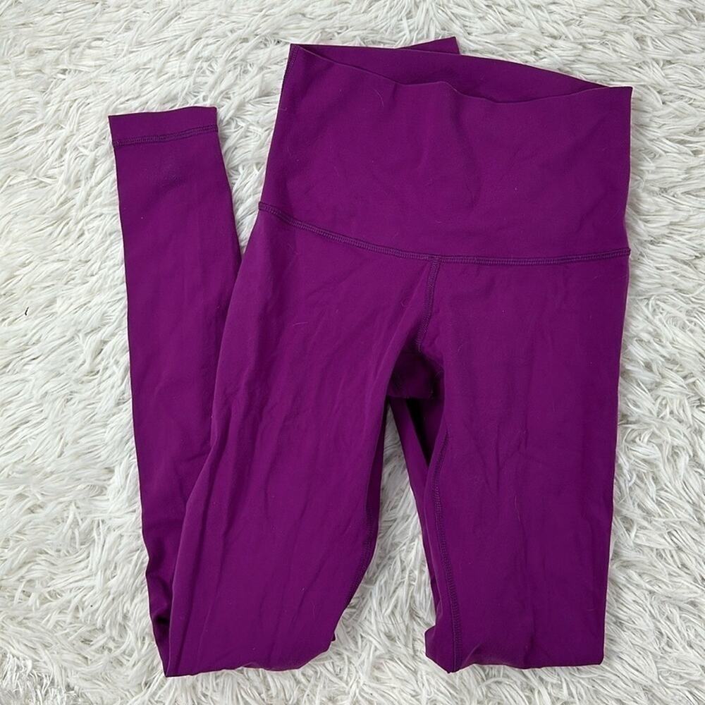 Lululemon Wunder Under Pant *Full-On Luon (Roll Down) Regal Plum